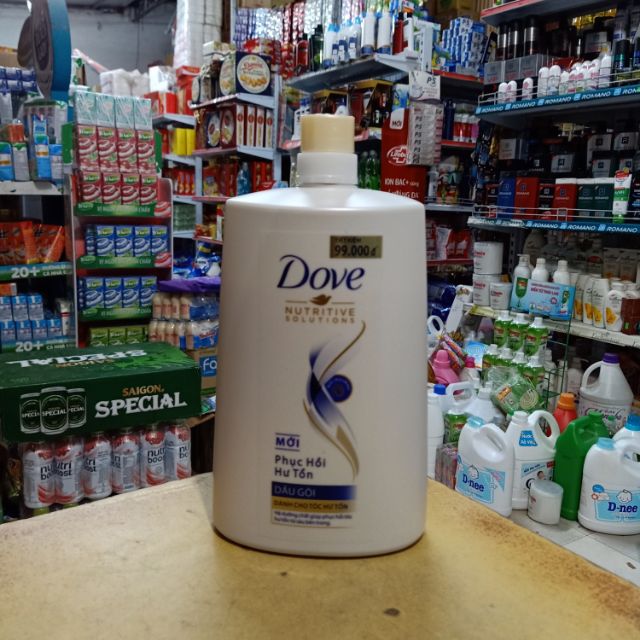 Dầu gội đầu Dove phục hồi hư tổn-1,4kg