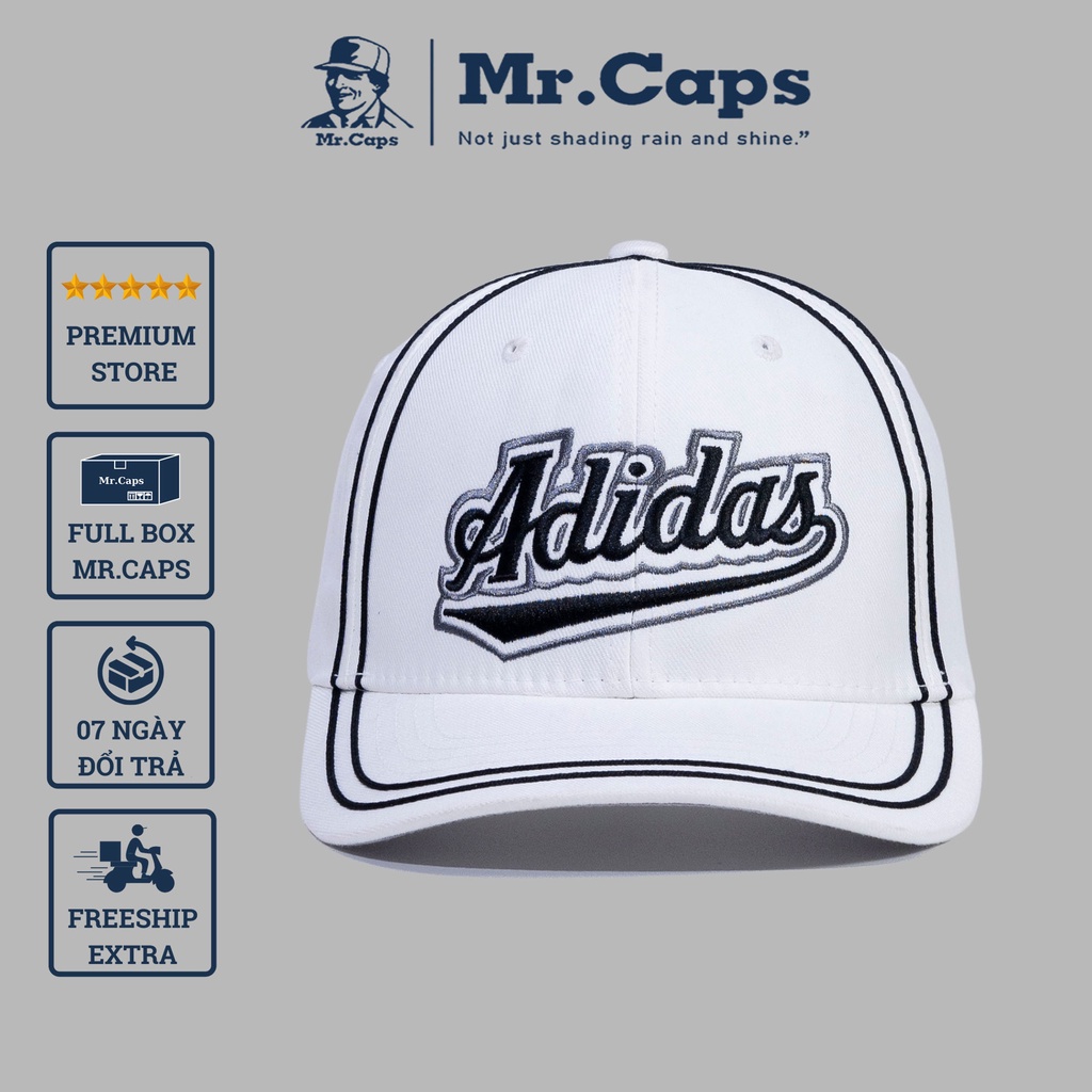 Nón Adidas bít đuôi - Mũ lưỡi trai xuất khẩu full box phong cách ulzzang thể thao dành cho cả nam nữ của mrcaps ADD21