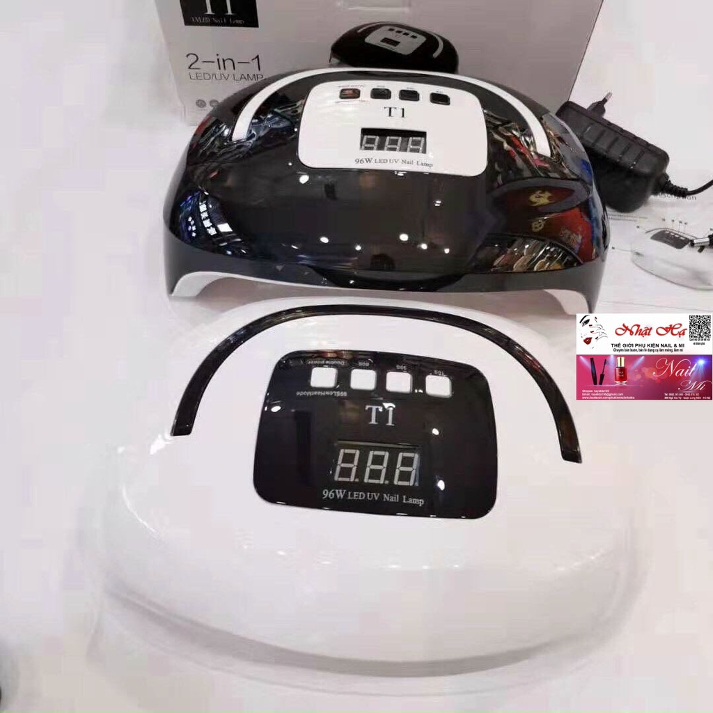 Máy Hơ Gel T1 96W 36 Đèn Led UV - Hơ 2 Tay 2 Chân