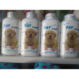 Phấn tắm khô khử mùi cho chó Fay Puppy 120g