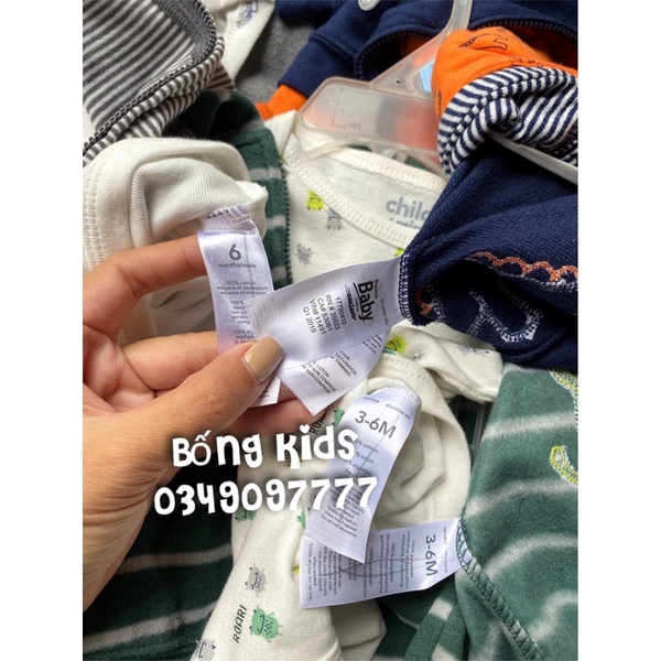 Set Sơ Sinh Bé Trai C@rters(có lỗi)