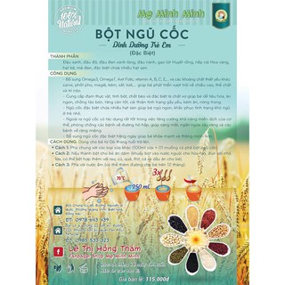 Bột ngũ cốc dinh dưỡng trẻ em