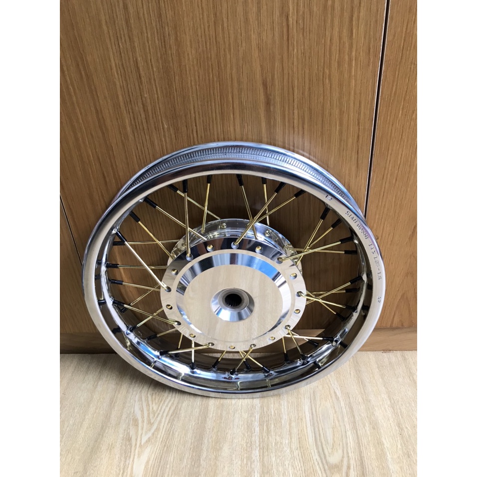 CĂM-VÀNG ĐÙM-MẠ NIỀNG SẮT 1.6 VÀ 1.85 x14 ZIN AIR BLADE 2008-109 VISION VÀ VARIO CLICK AIRBLADE 2020 KHÔNG CHẾ CHÁO