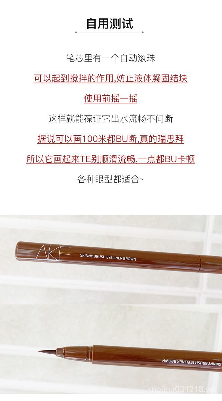 (Hàng Mới Về) Bút Kẻ Mắt Kháng Nước Không Nhòe Lâu Trôi Dễ Sử Dụng | BigBuy360 - bigbuy360.vn