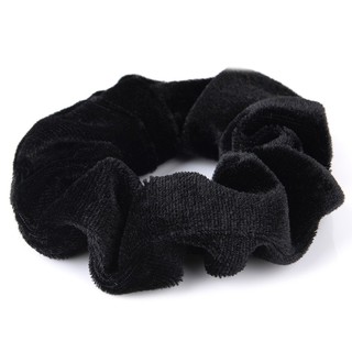 Set 10 dây buộc tóc bằng nhung màu đen