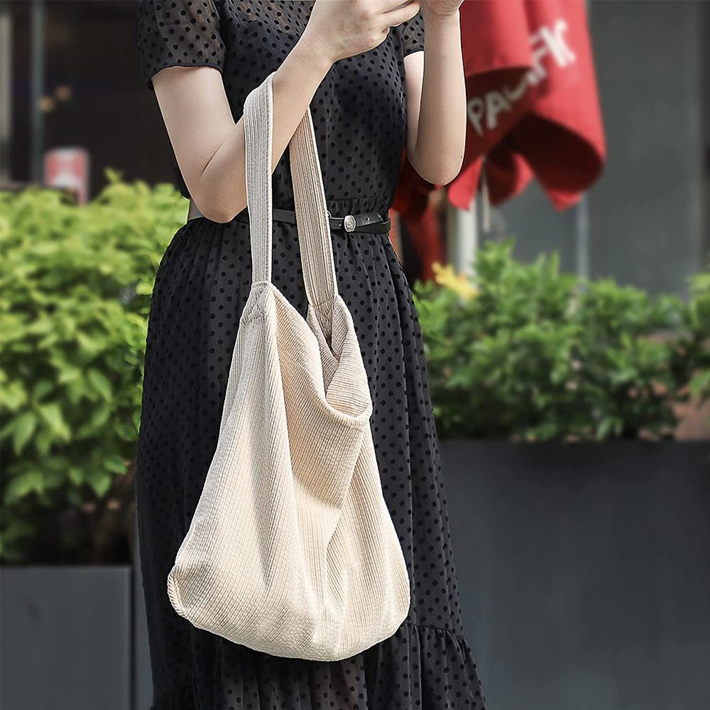 Túi xách vải nhung cỡ lớn MIHAN1 thời trang cho nữ