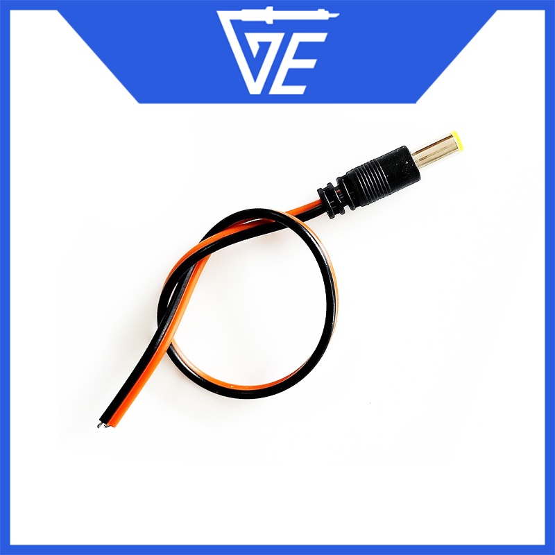 Dây / Jack / đầu kết nối Nguồn DC 5.5x2.1mm Jack DC có dây Đực/Cái