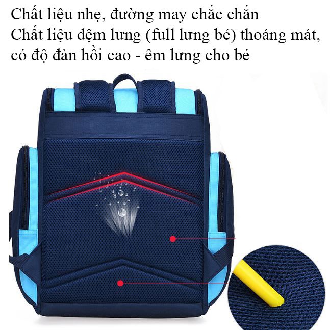 BALO HỌC SINH CẤP 2 HÌNH CON THỎ XINH XẮN