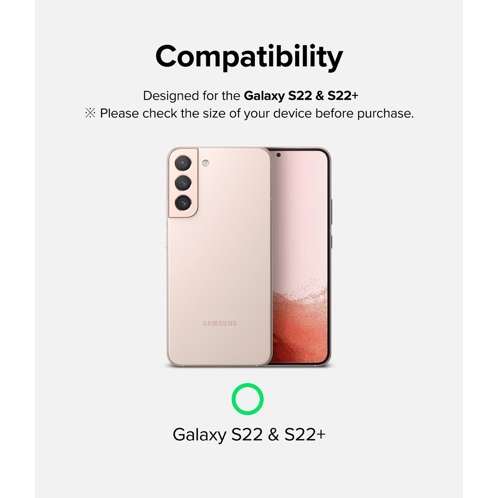 Vòng nhôm RINGKE dùng dán bảo vệ ống kính camera Galaxy S22 Plus S22