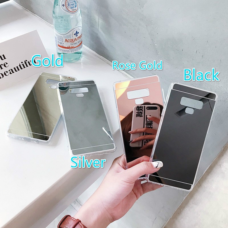 Ốp lưng tráng gương đầy quý phái cho Samsung Note 3 4 5 8 9 J2 J5 J7 Prime J2 J3 J5 J7 2015 2016 Grand Prime