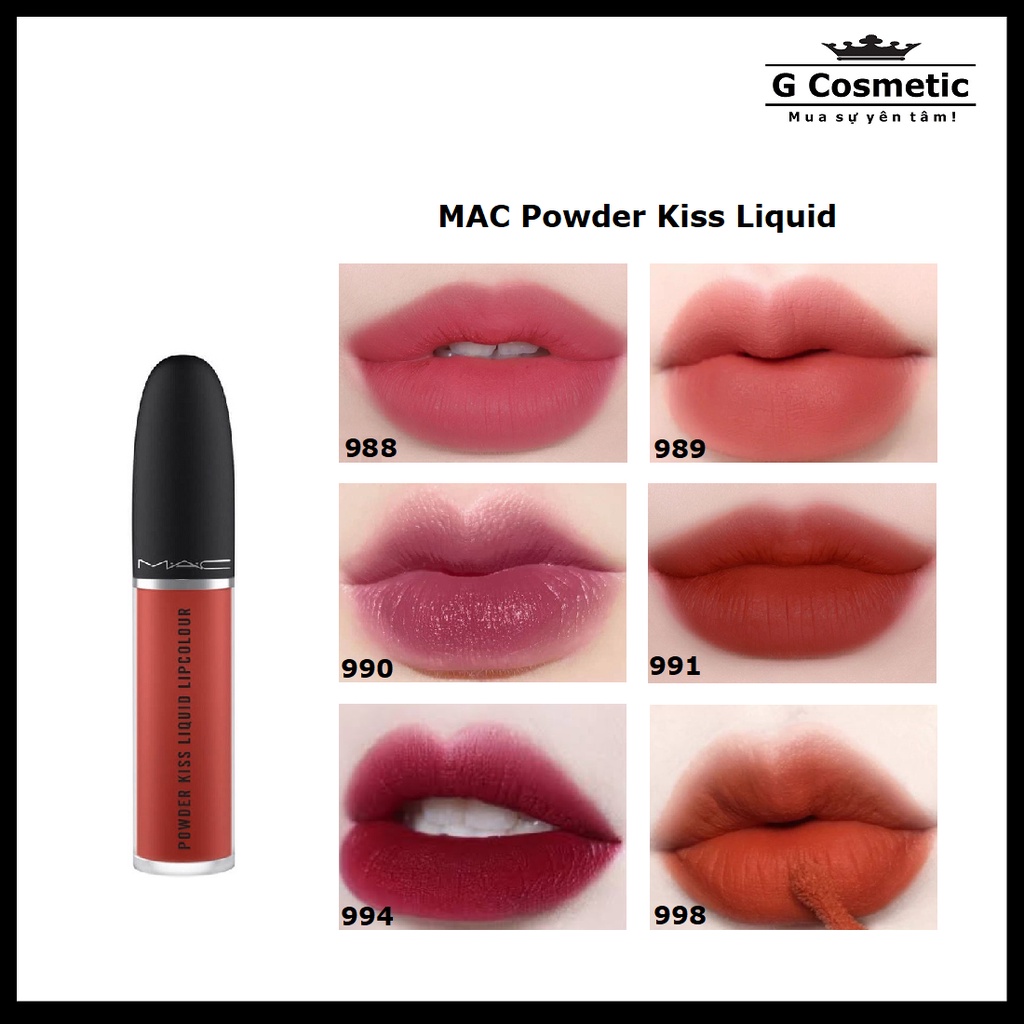 Son Kem Mac Powder Kiss Liquid Lipcolour