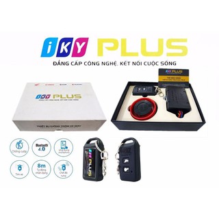 Khóa chống trộm xe máy cao cấp BlueTooth IKY Plus cam kết hàng chính hãng IKY