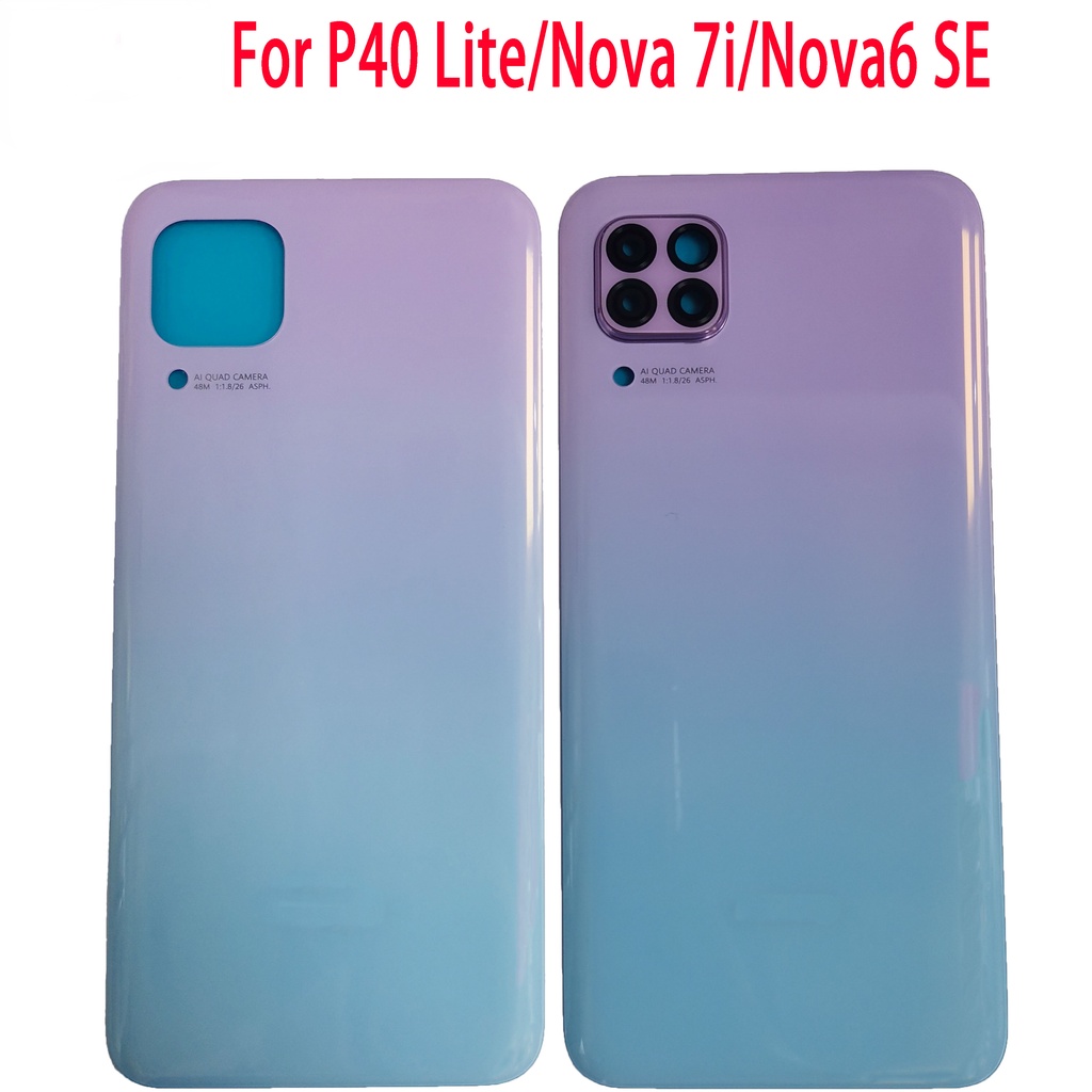 Nắp Lưng Điện Thoại Huawei Nova 7i P40 Lite Nova 6 SE Thay Thế Chuyên Dụng Cho