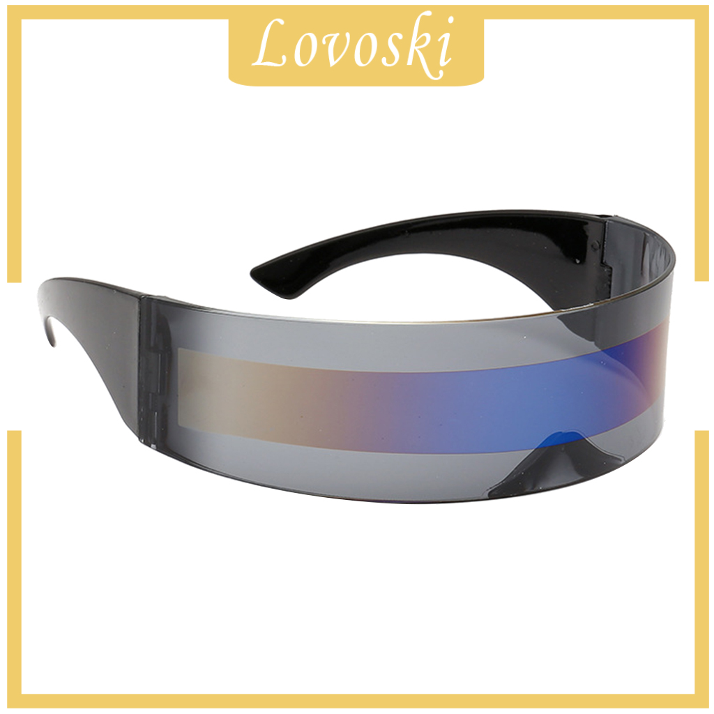 [LOVOSKI]Space Party Cosplay Costume Futuristic One-piece Bar Novelty Glasses Red