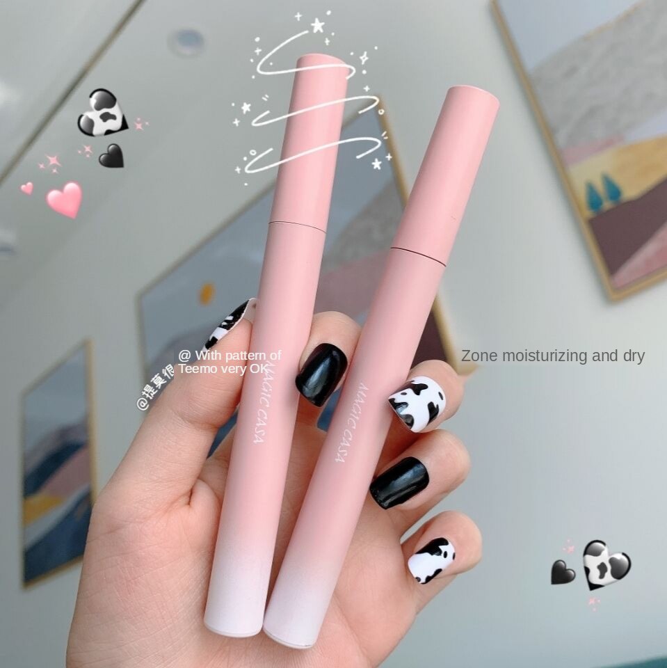 Son lì mềm mịn như nhung dưỡng ẩm chống thấm nước không phai cho nữ
