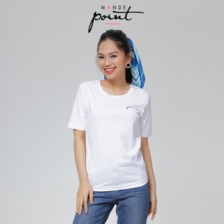 Áo T-Shirt nữ Monde Point MPWA06103100 màu trắng