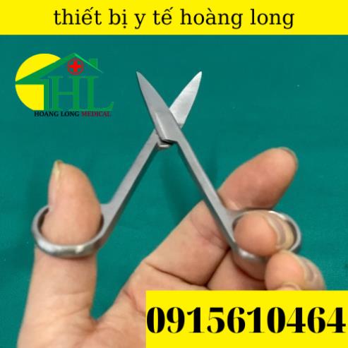 [Hàng Chính Hãng Parkistan] Kéo Y Tế Thẳng Nhọn 16cm- Kéo Cắt Chỉ