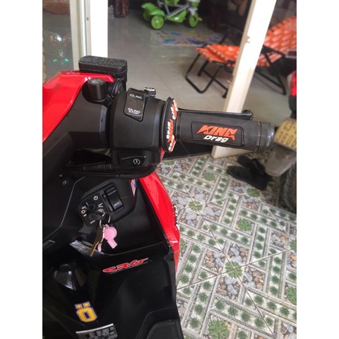 Bao tay King Drag, bọc tay lái xe máy cao su dẻo mềm