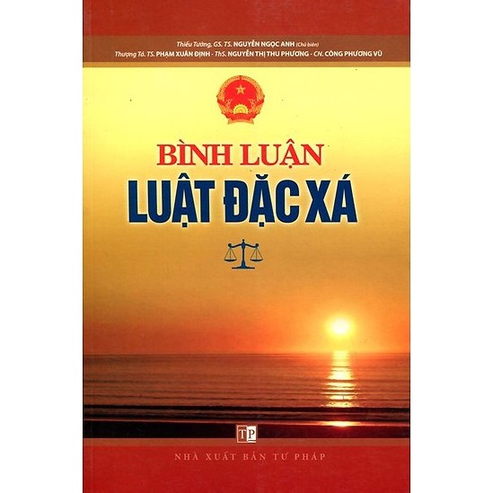 Sách bình luận luật đặc xá