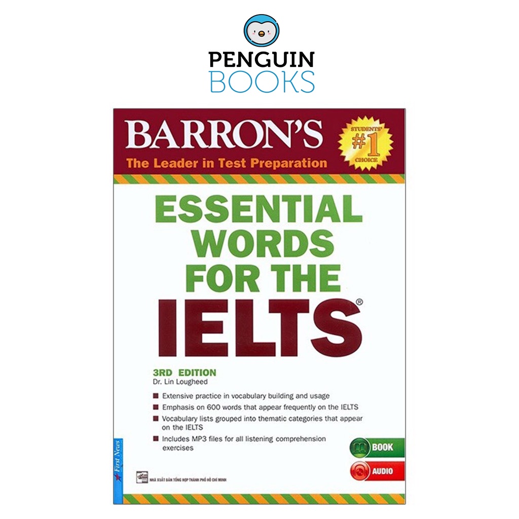 Sách First News - Barron's Essential Words For The Ielts (3rd Edition)