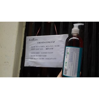 Nước Rửa Chén/Bát HC Layer Clean Hương Quýt 800ml