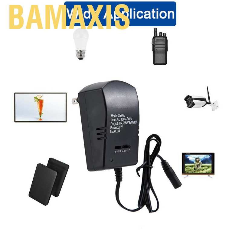 Bộ Sạc Điện Bamaxis Us 3 / 4.5v / 6v / 7.5v / 9v / 12v