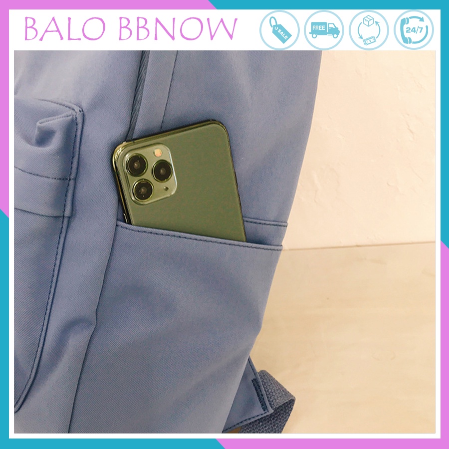 Balo thời trang nhỏ cá tính nữ đẹp đi học BBNOW BL4 - tặng kèm sticker siêu cute