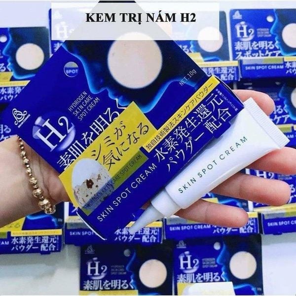 Kem nám H2 Skin Spot Cream Nhật Bản 10g