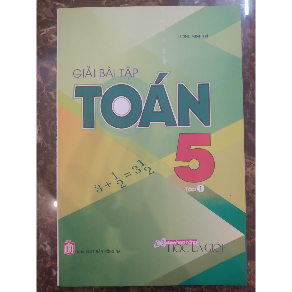 Sách - Combo Giải bài tập Toán lớp 5 (2 tập)