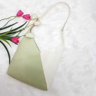 Beige Cut-out Bag Phối Màu