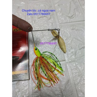 mồi giả spiner bait câu lure