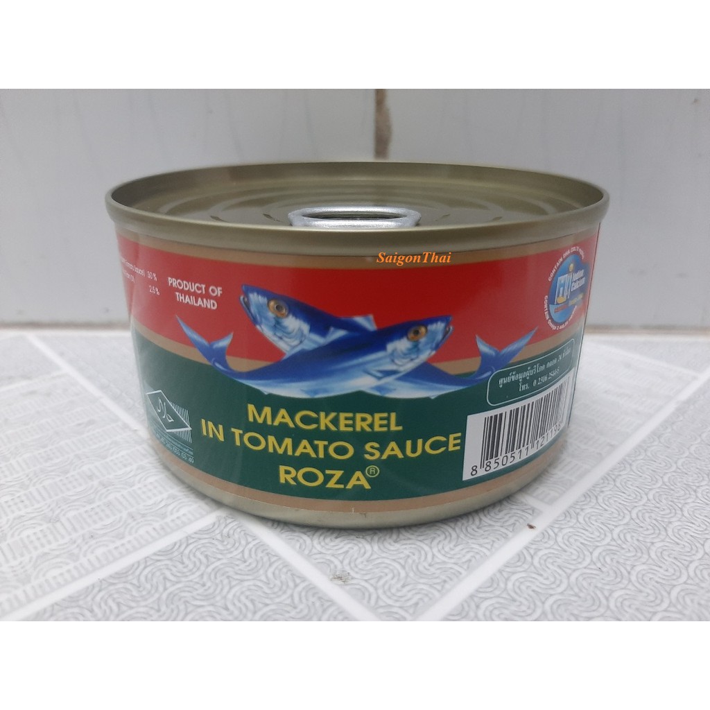(SGT) Cá Thu Sốt Cà Chua ROZA 185gr 1 hộp (Mã 153) | BigBuy360 - bigbuy360.vn