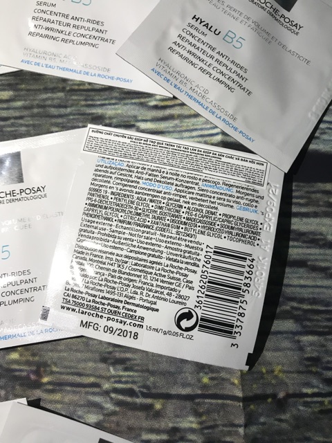 Combo 5 - 10 Gói Serum Hyalu B5 LarochePosay - Dưỡng Căng Mượt Và Tái Tạo Da