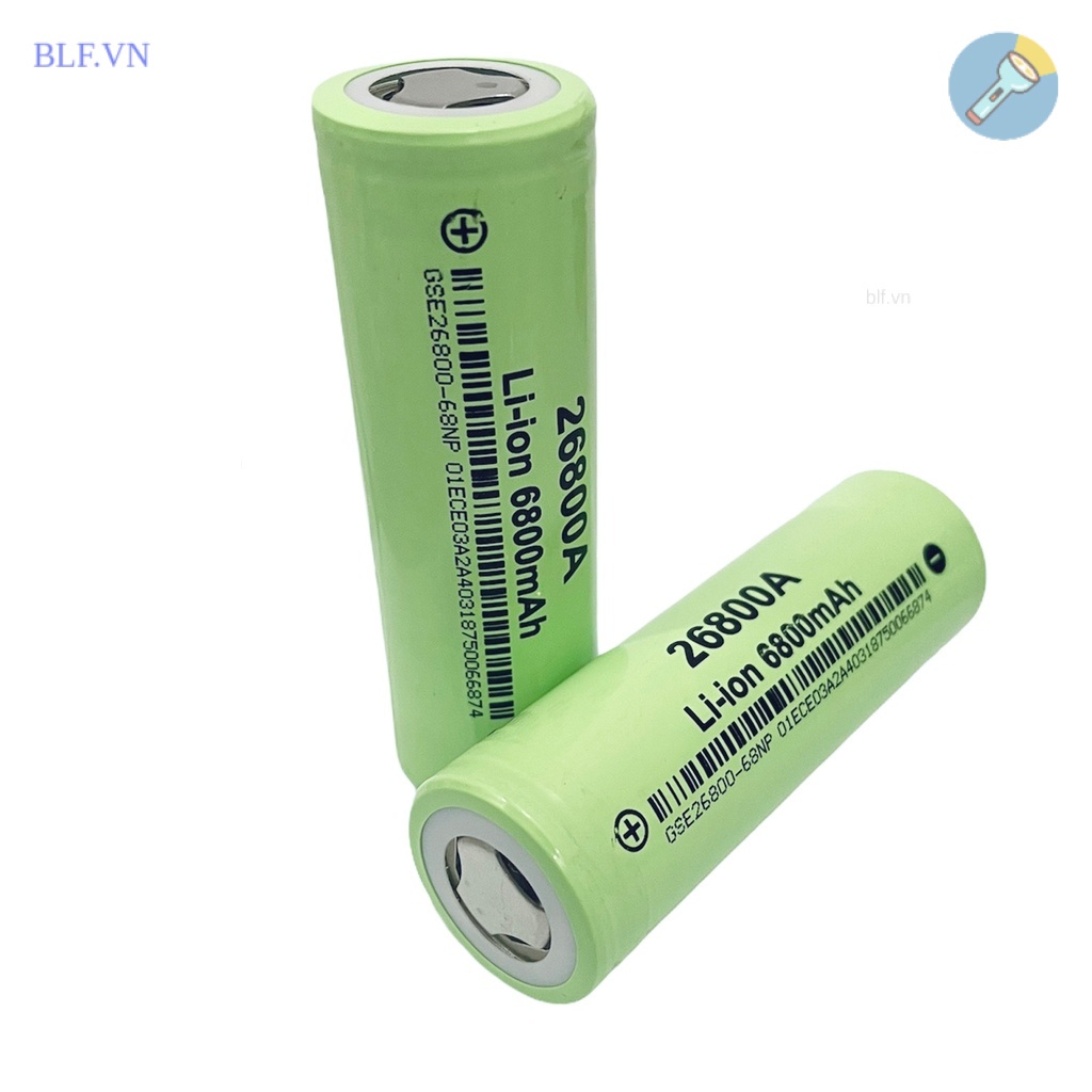 Pin sạc  26800 Li-ion 6800mAh 20A