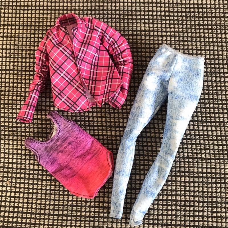 Váy búp bê Barbie chính hãng. Combo quần áo búp bê