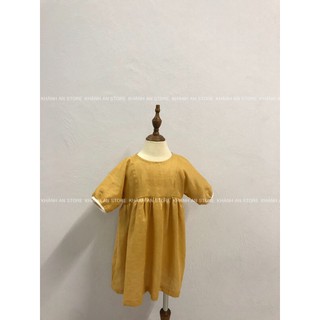 Đầm linen tưng mẹ và bé