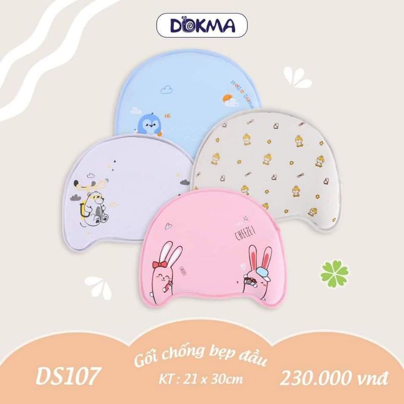 Gối cao su non chống bẹp đầu Dokma DS107