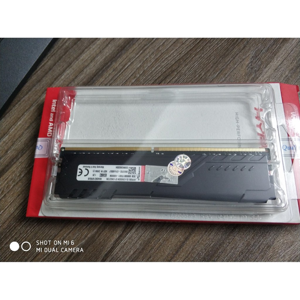 RAM Desktop Kingston HyperX Fury Black 8GB (1x8GB) DDR4 2666Mhz Vĩnh Xuân, Viết Sơn phân phối