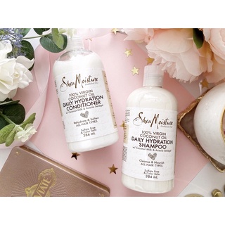 Cặp xả gội Shea Moisture dừa Coconut Oil 384ml