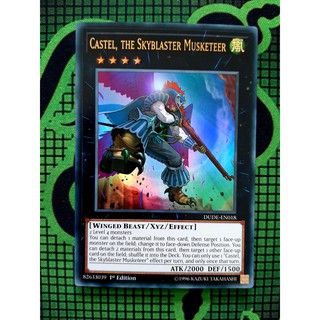 [ Đỗ Lạc Shop ] Thẻ Bài Mint90 Yugioh Monster Castel, the Skyblaster Musketeer - Ultra