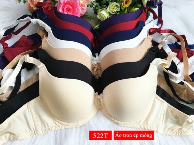 Áo ngực trơn mút mỏng, có gọng 522T | BigBuy360 - bigbuy360.vn