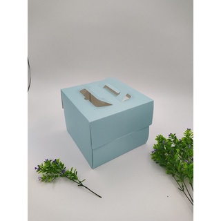 Hộp bánh kem ivory - size 20x20x16 - 10 hộp