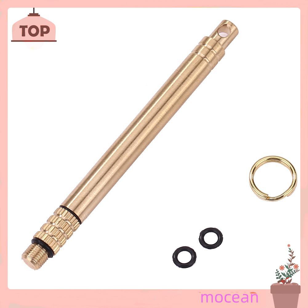 Tăm xỉa răng/ Dụng cụ lấy ráy tai kiểu đầu muỗng bằng hợp kim titan chống gỉ mang theo khi đi du lịch ngoài trời