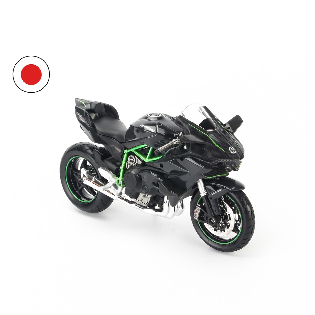 Mô hình mô tô Kawasaki H2R, ZX-10R, ZX-14R 1:12