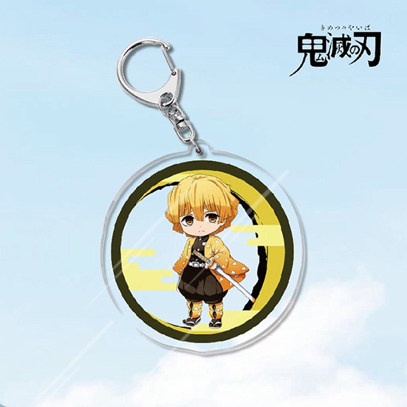 Móc Chìa Khóa Bằng acrylic Hình Demon Slayer Kamado Nezuko Kamado Tanjirou Agatsuma Zenitsu
