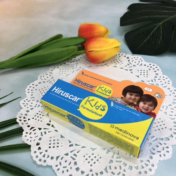 Gel Cải Thiện Sẹo và Vết Thâm, Ngứa Dành Cho Trẻ Em Hiruscar Kids 10g