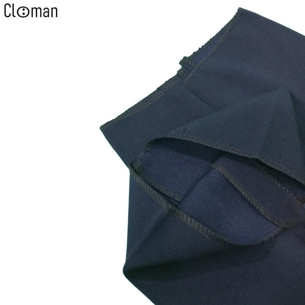 Quần Tây Học Sinh Nam Xanh Đen CLOMAN Có Bigsize Ống Suông Vải Cao Cấp QD005