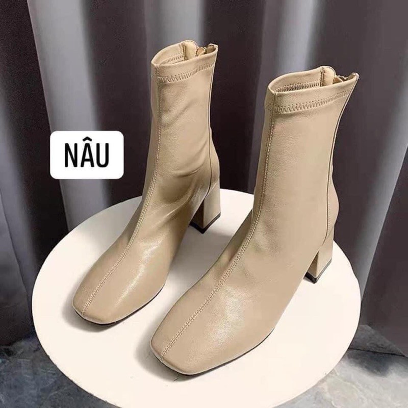 [CHẤT ĐẸP, LÓT LÔNG] BOOTS lửng QC - hàng od