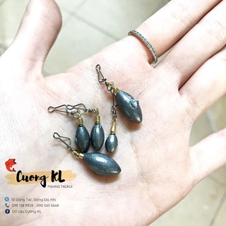 Chì Neo Câu Cá Các Cỡ ( Viên )