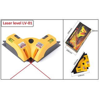 Ke góc vuông bằng tia laser LV-01, lấy mực, cân nước đa năng